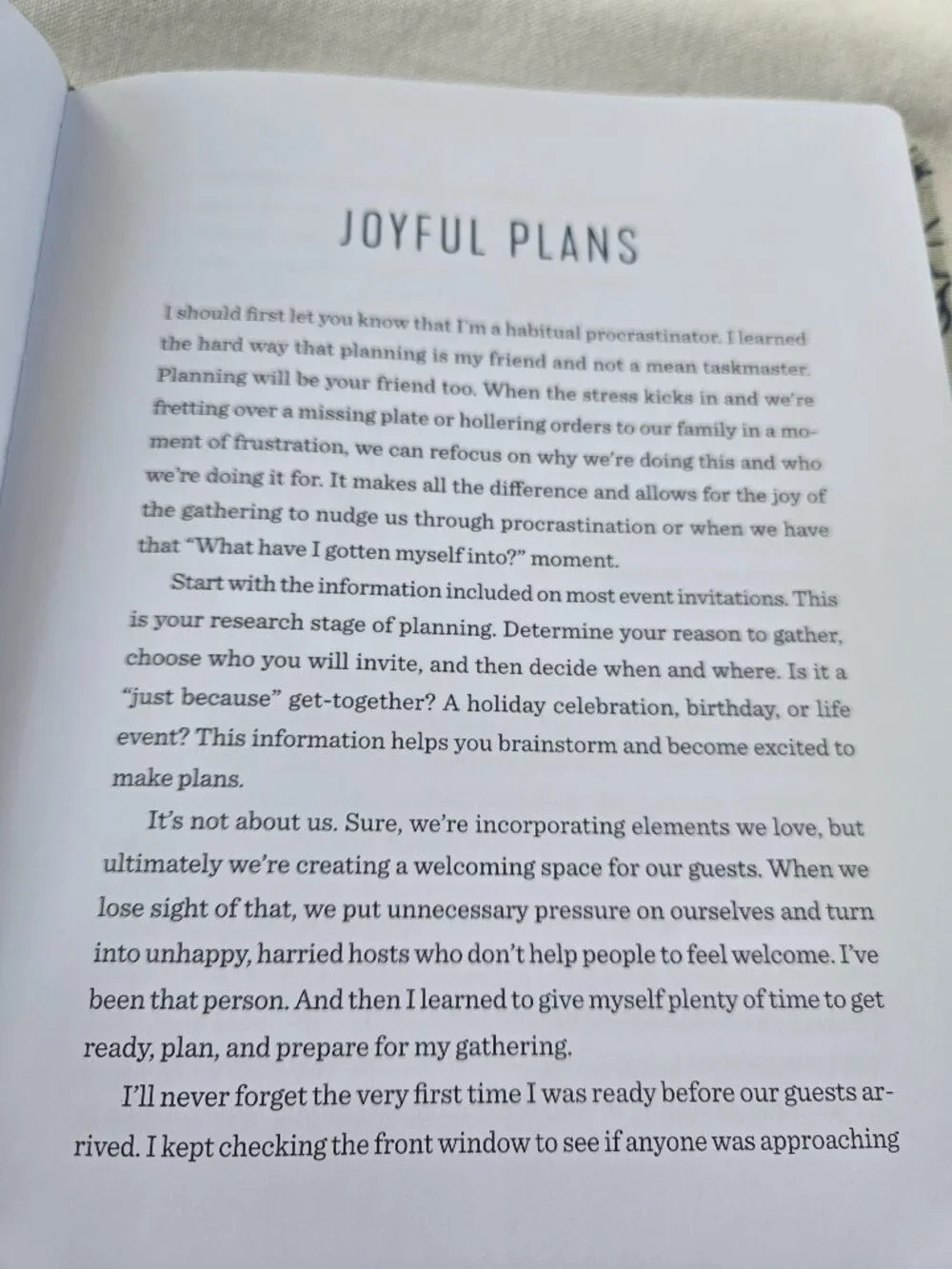 The Gift of Gathering Planner: Simple Ways to Organize Your Next Get Together
